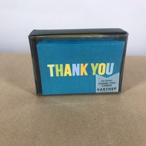24 count Thank You Card Stationary